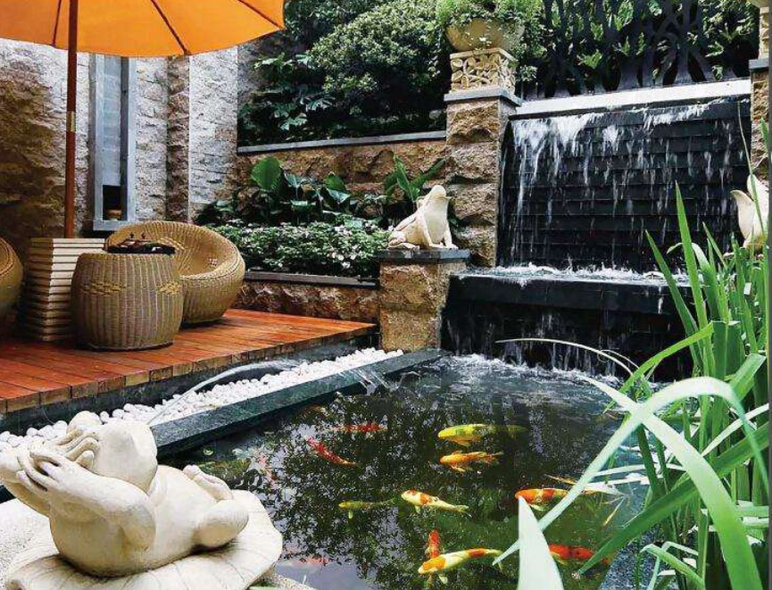 青島錦鯉魚池設計