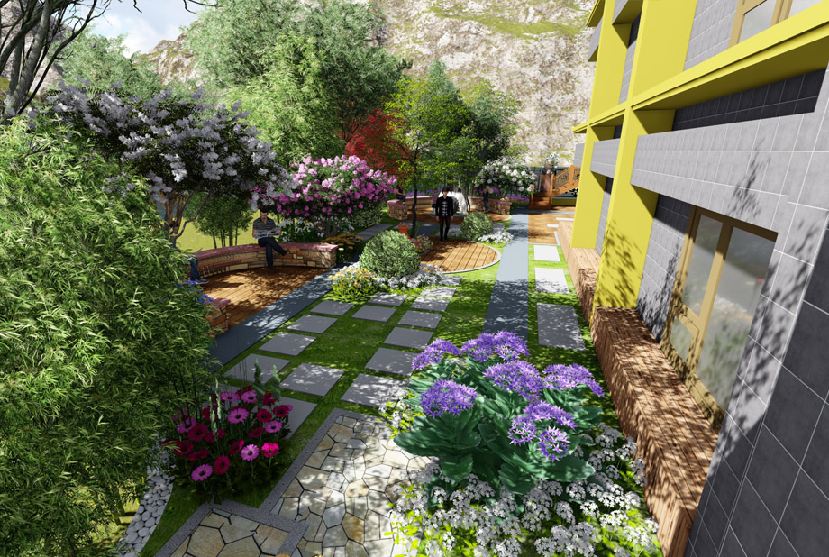 青島庭院設計 青島庭院設計