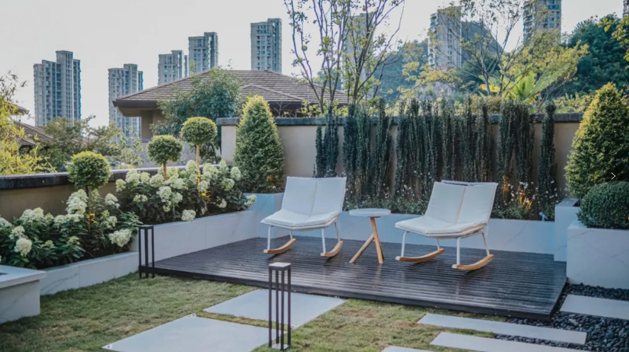 設計花園時，不妨試試做“減法”，簡約也很美~