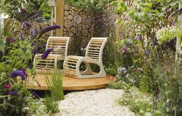 野性里透著自然的花園設(shè)計，太有魅力了~